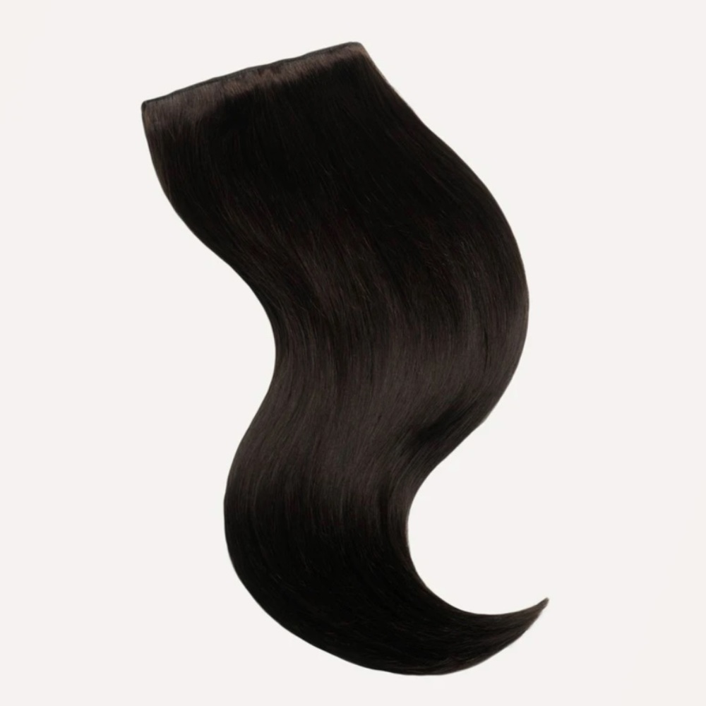 Luxy 16” Mocha Brown Halo Hair Extensions